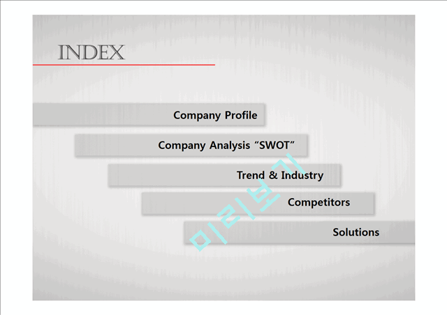 CJ FOODVILLE Company Analysis SWOT   (2 )